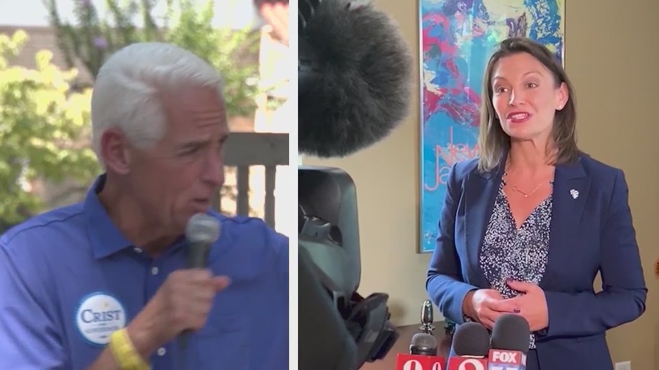 Race for Florida governor: Charlie Crist vs. Nikki Fried